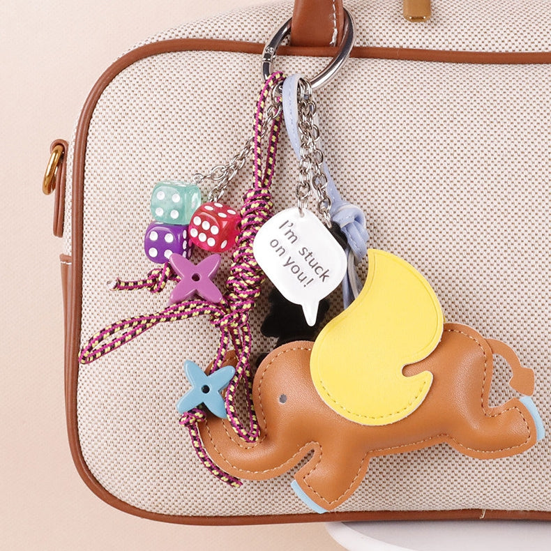 Dumbo Leather Bag Charm