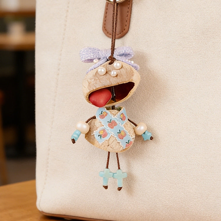 Shell Doll Shell Bag Charm