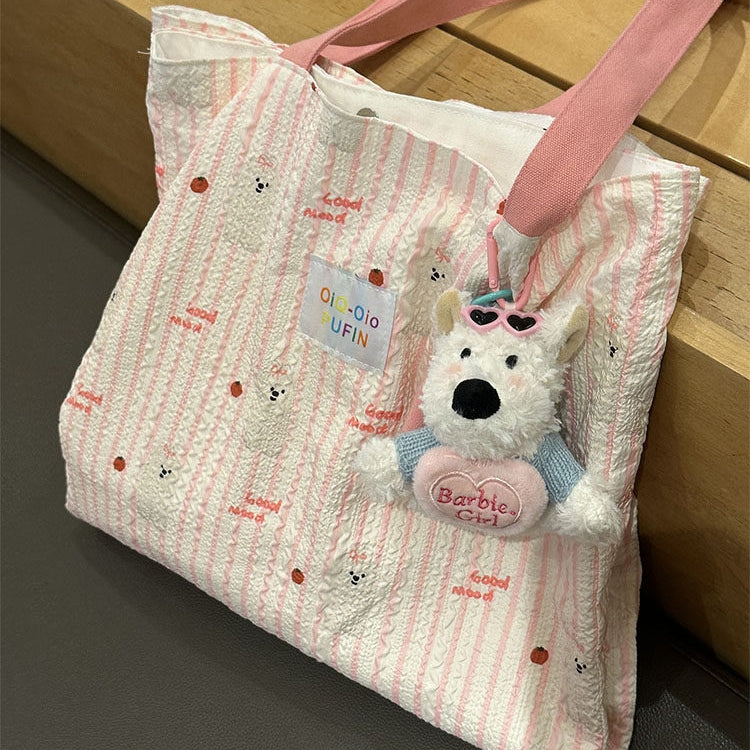 West Highland Fluffy Bag Charm