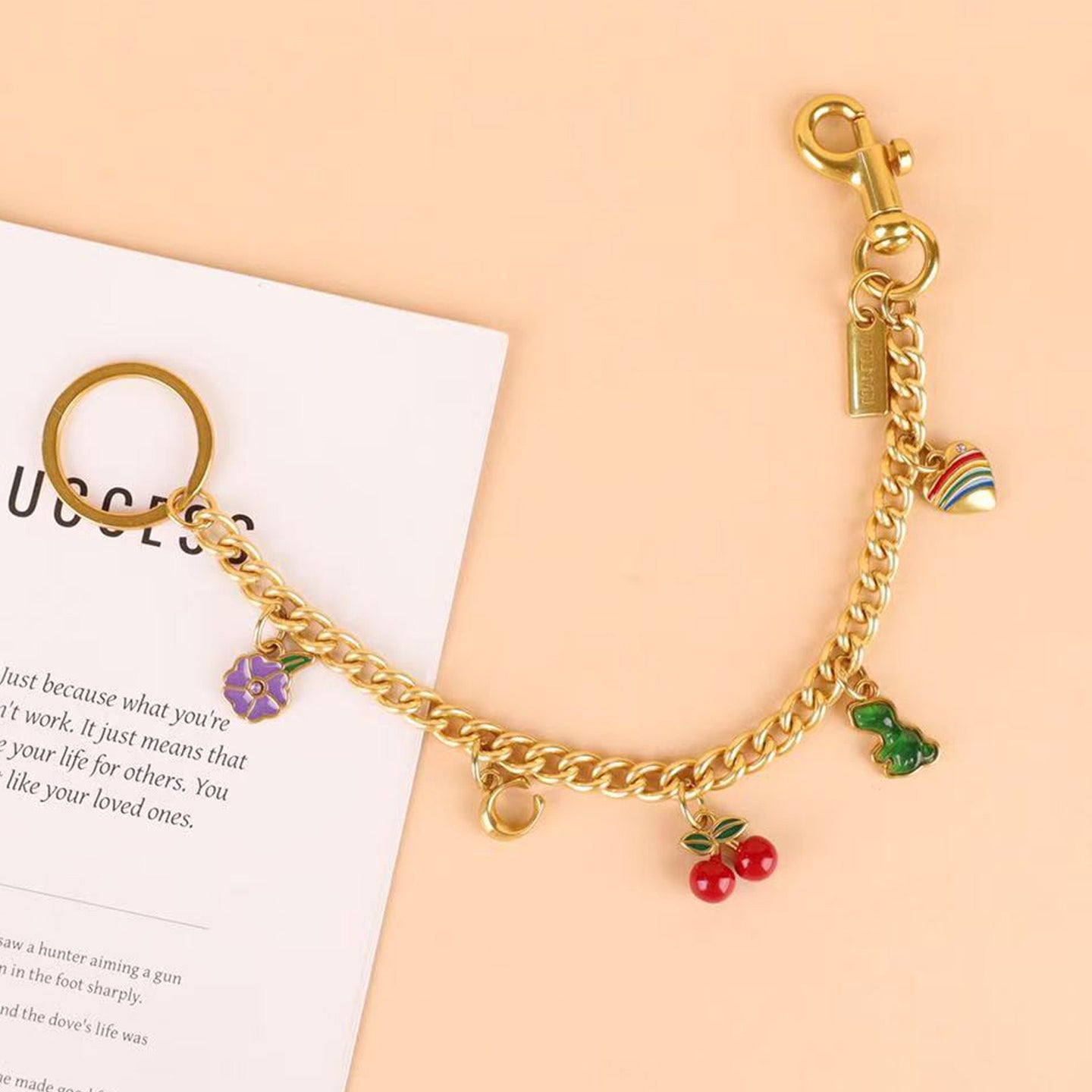 Charm Chain Bag Strap Mixed Bag Charm