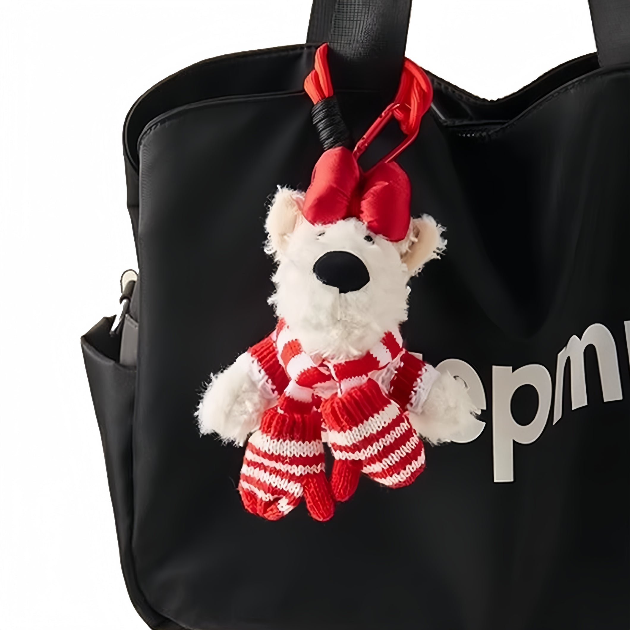 West Highland Fluffy Bag Charm