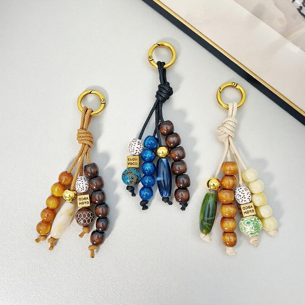 Vintage Beads Bead Bag Charm