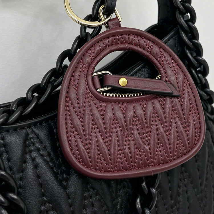Dumpling Bag Leather Bag Charm