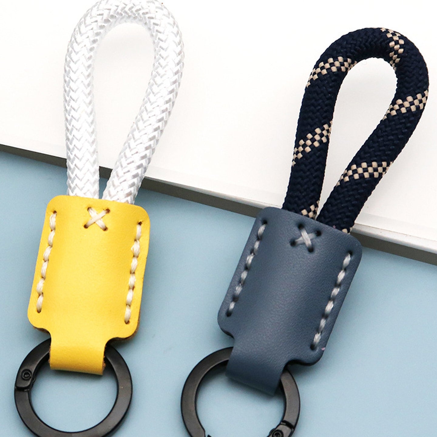 Weaving Keychain Strings Knotty Bag Charm