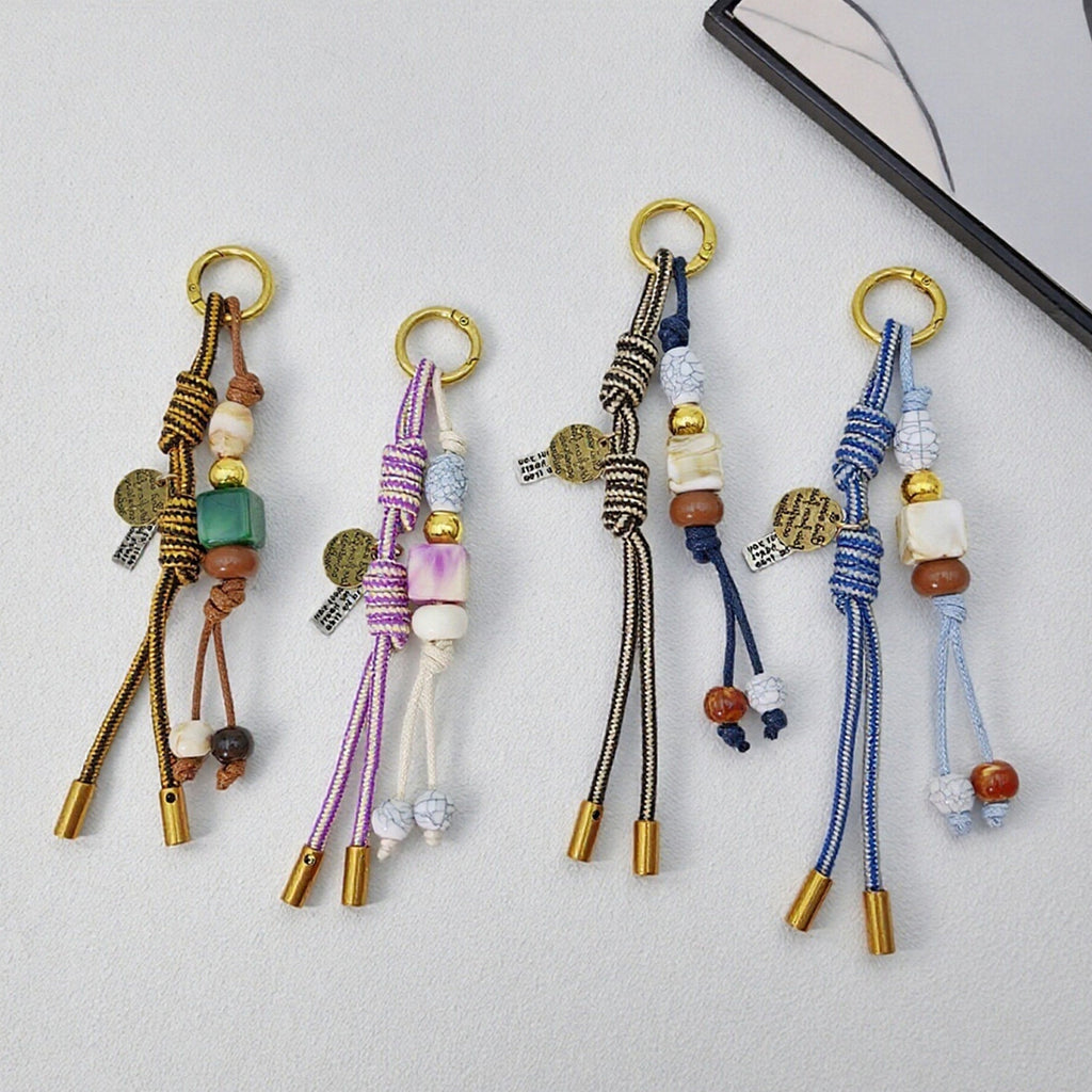 Vintage Beads Bead Bag Charm