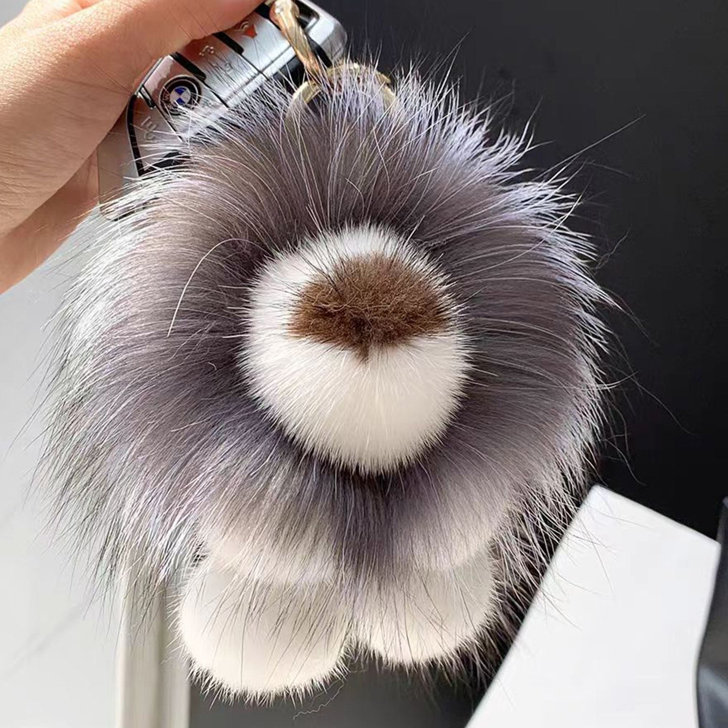 Little Lion Fluffy Bag Charm