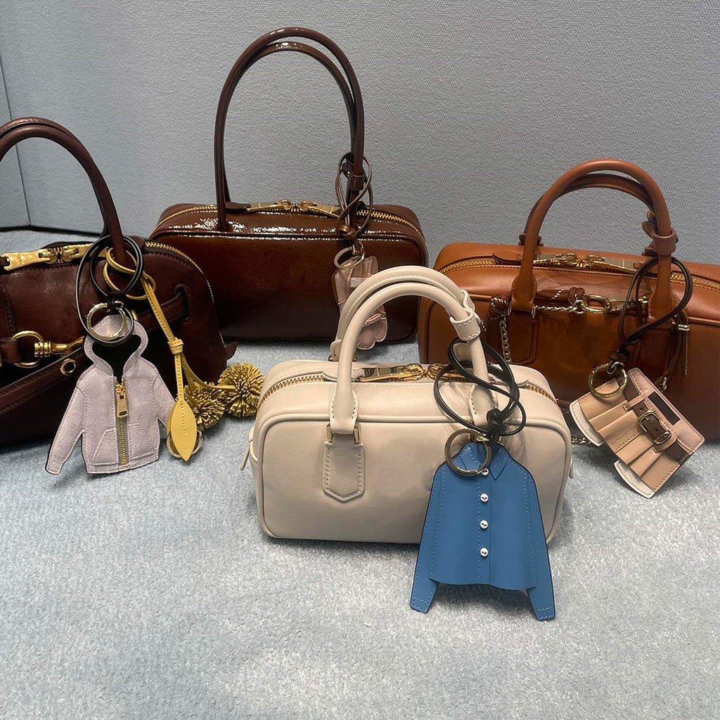 Ballet Shoes Leather Bag Charm
