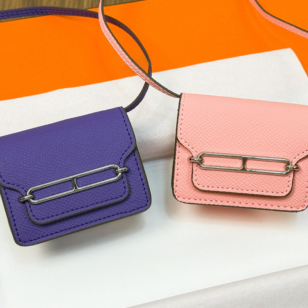 Pig Nose Crossbody Bag Leather Bag Charm