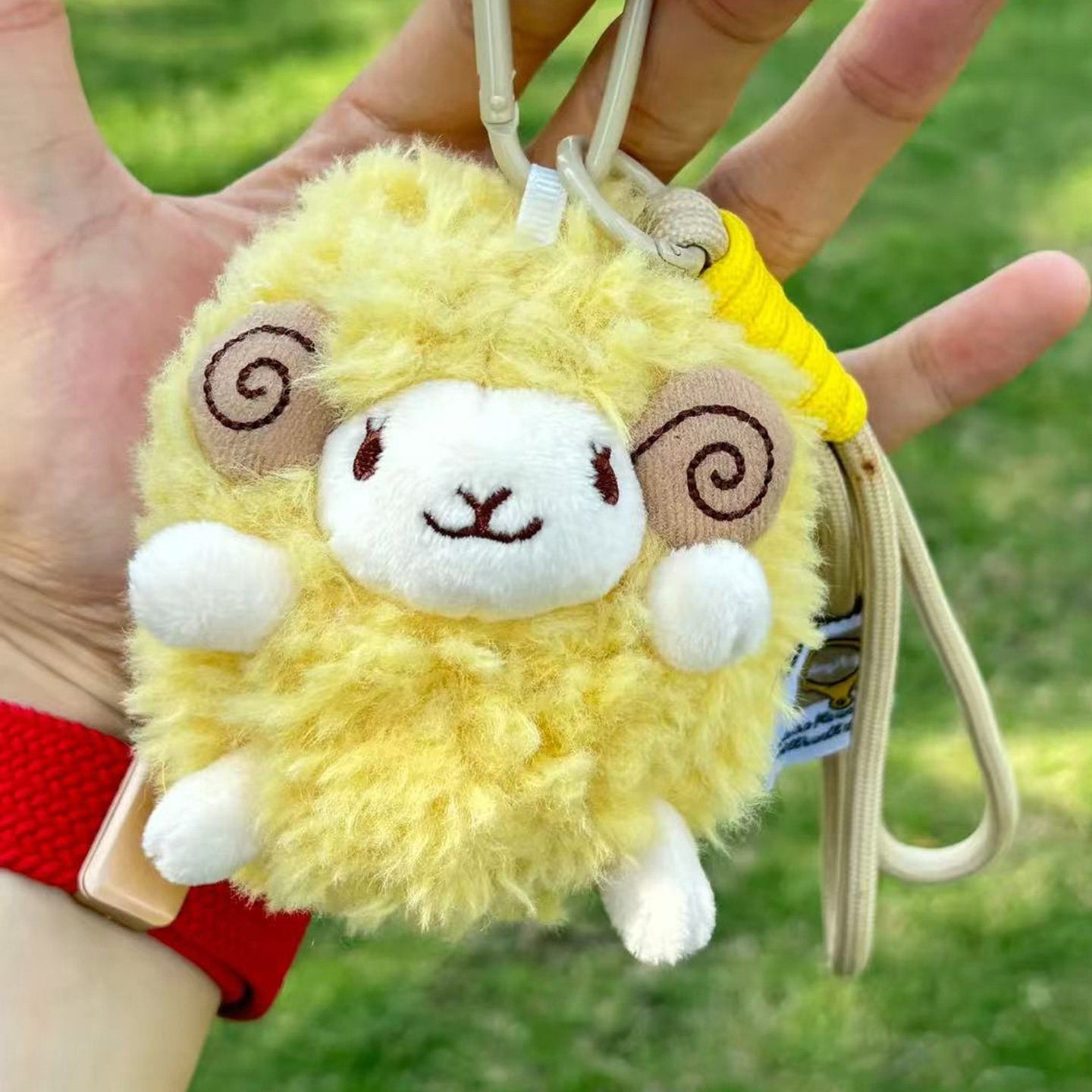 Little Sheep Fluffy Bag Charm