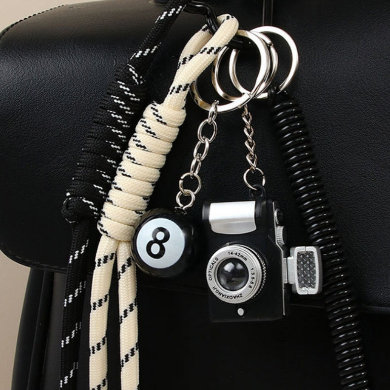 Camera Knotty Bag Charm