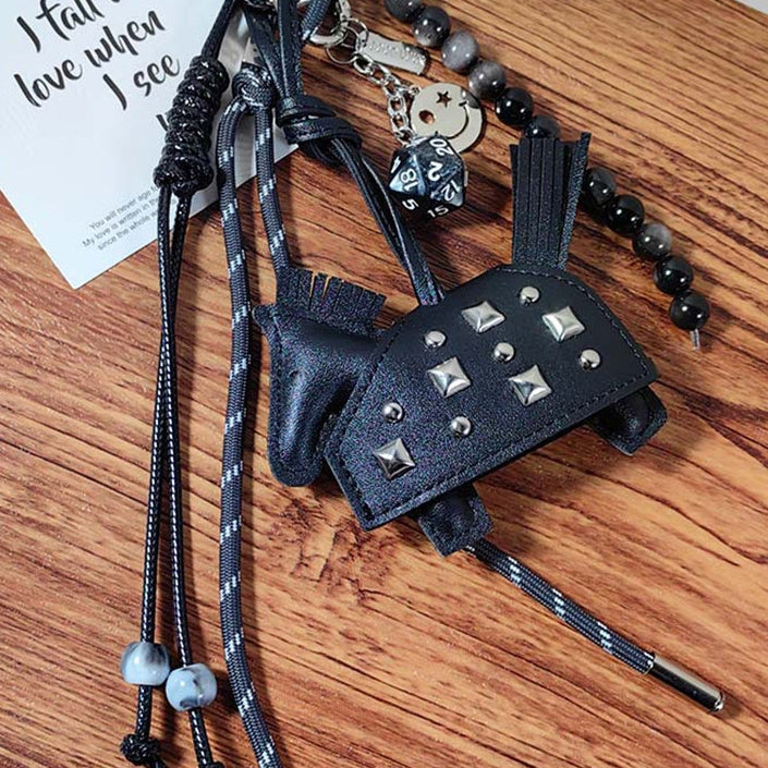 Pony Leather Bag Charm