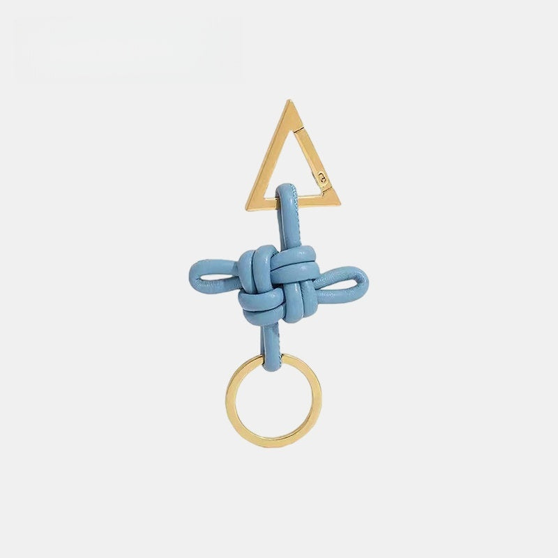 Chinese Knot Leather Bag Charm