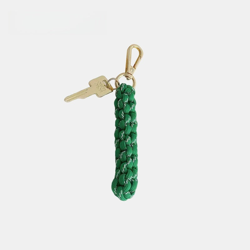 Braided Rope Knotty Bag Charm
