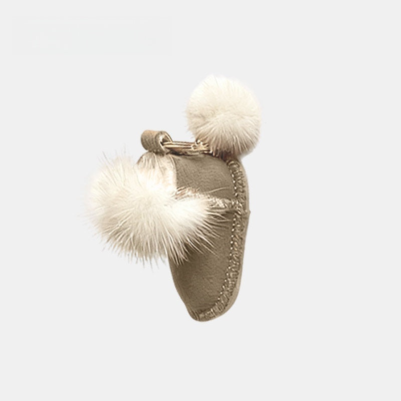 Boots Fluffy Bag Charm