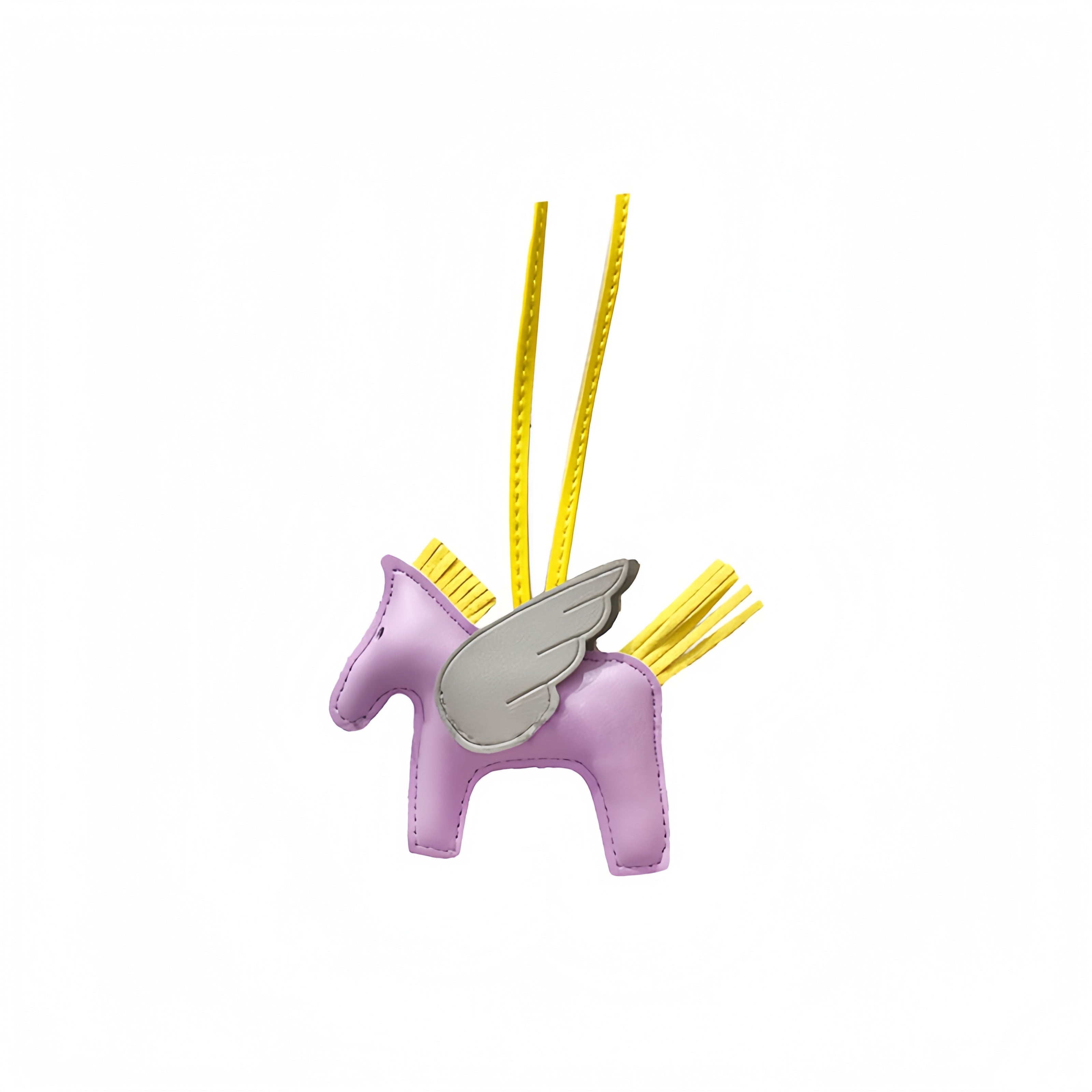 Multicolor Little Flying Horse Leather Bag Charm