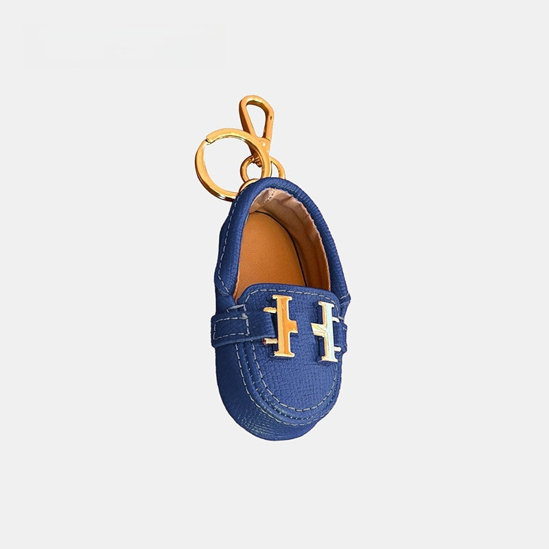 Little Shoe Keychain Leather Bag Charm