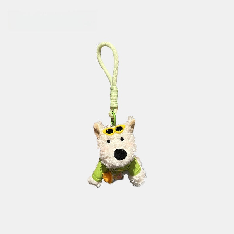 West Highland Fluffy Bag Charm