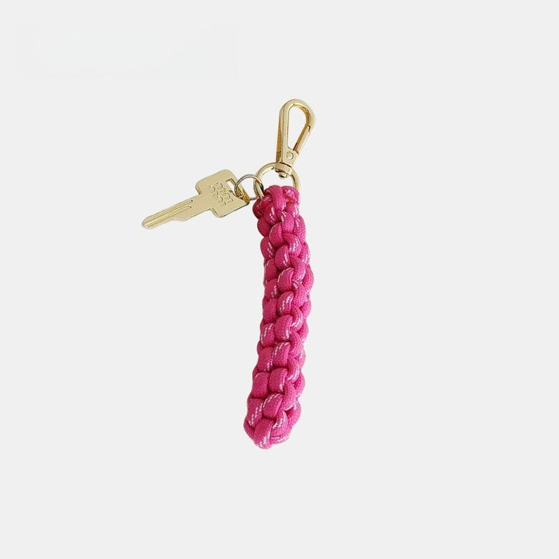Braided Rope Knotty Bag Charm