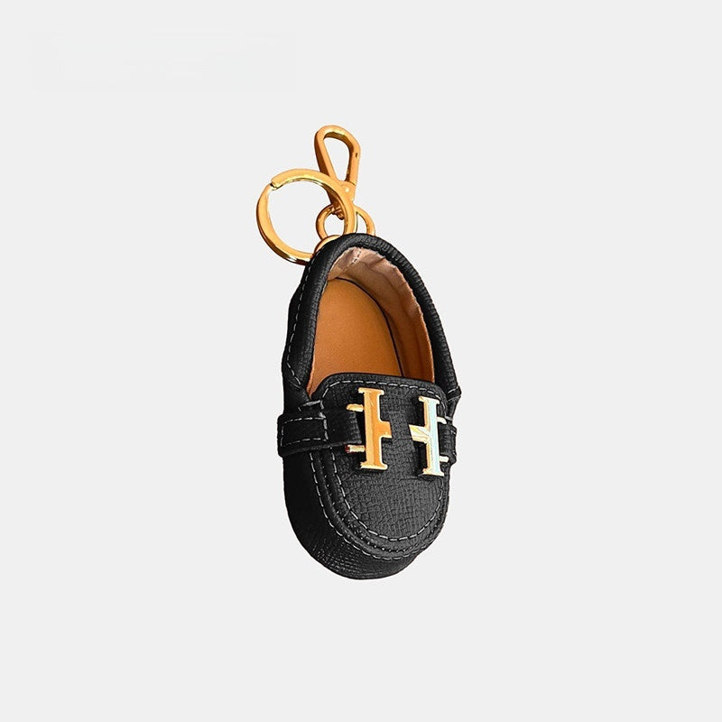 Little Shoe Keychain Leather Bag Charm