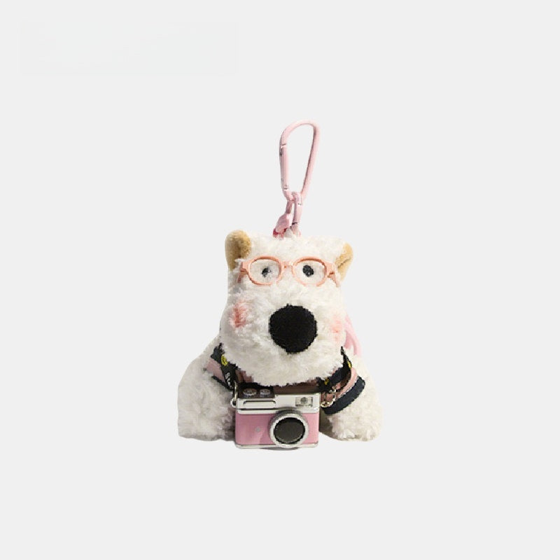 West Highland Fluffy Bag Charm