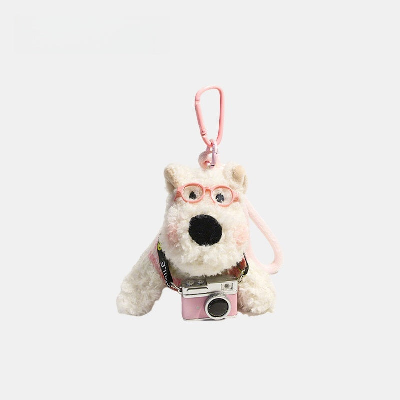 West Highland Fluffy Bag Charm
