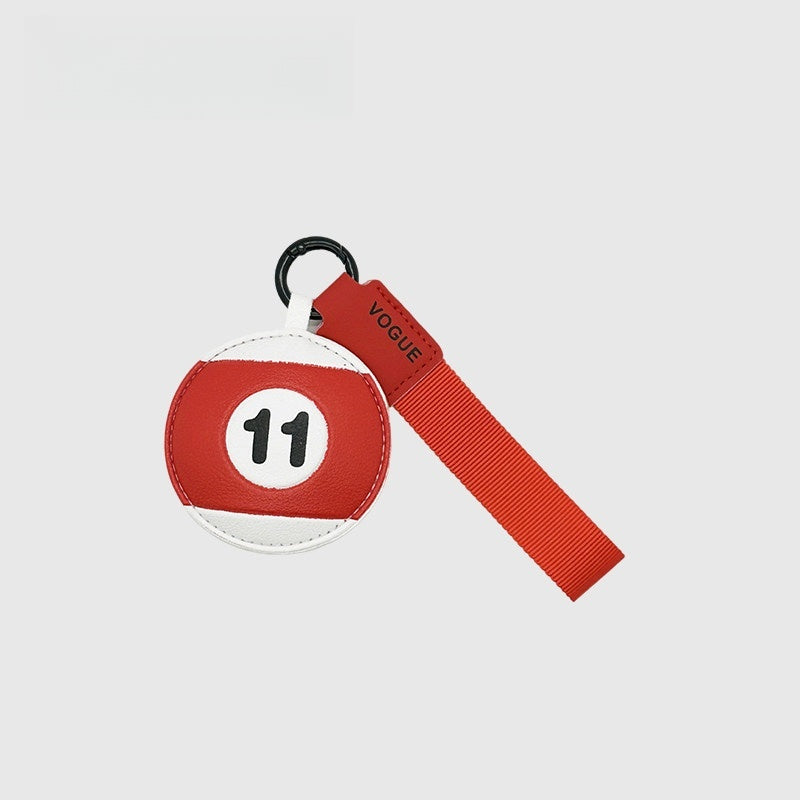 Billiards Leather Bag Charm