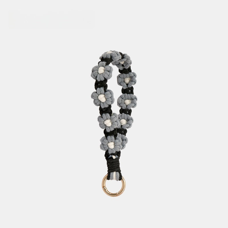 Cute Woven Flower Knotty Bag Charm
