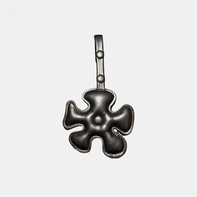 Little Flower Leather Bag Charm