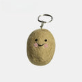 Small Potato Wool Felt Fluffy Bag Charm
