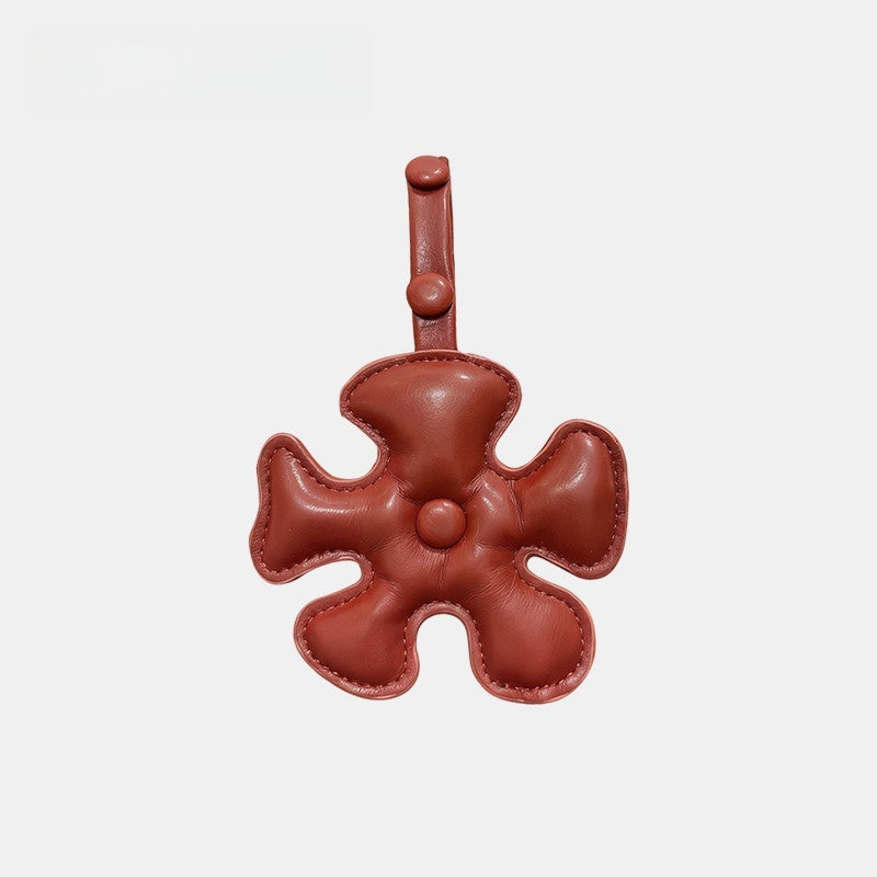 Little Flower Leather Bag Charm