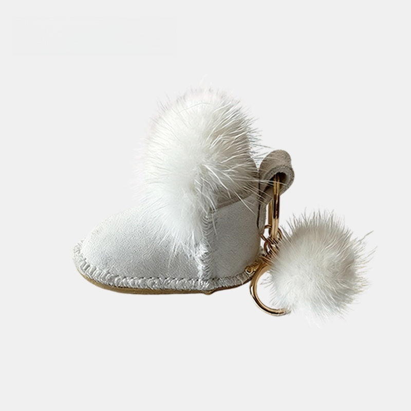Boots Fluffy Bag Charm