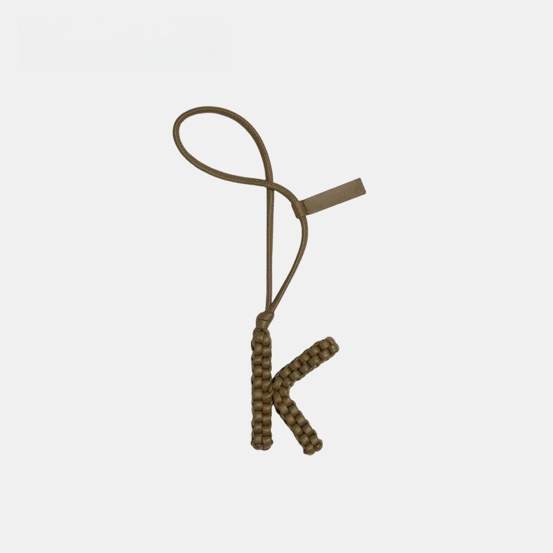 26 Letters Leather Bag Charm