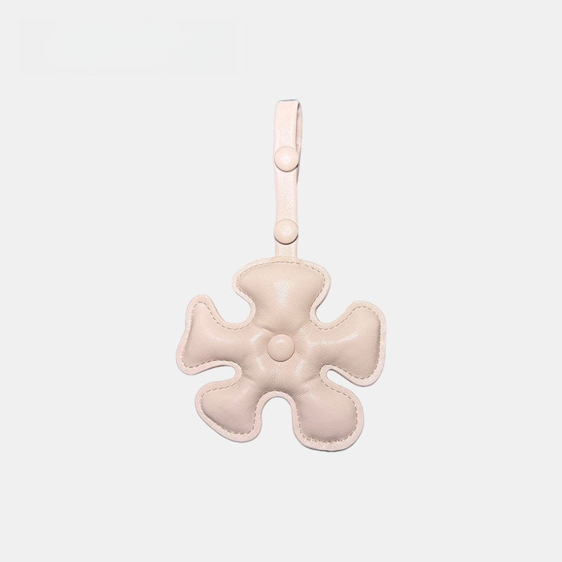 Little Flower Leather Bag Charm