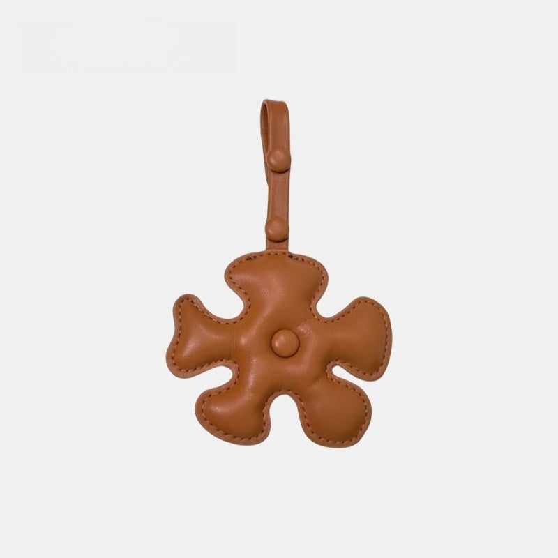 Little Flower Leather Bag Charm