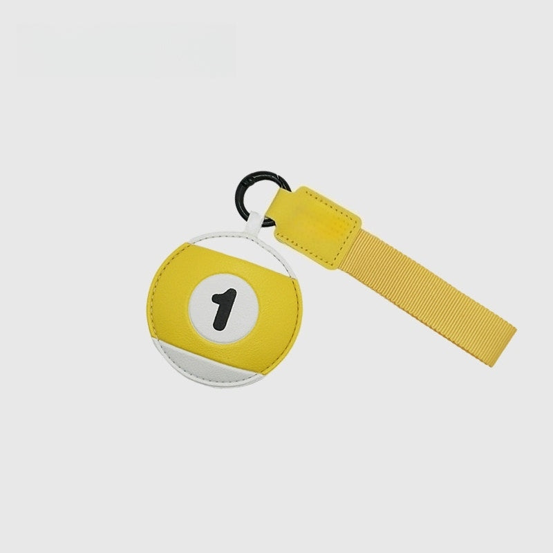 Billiards Leather Bag Charm