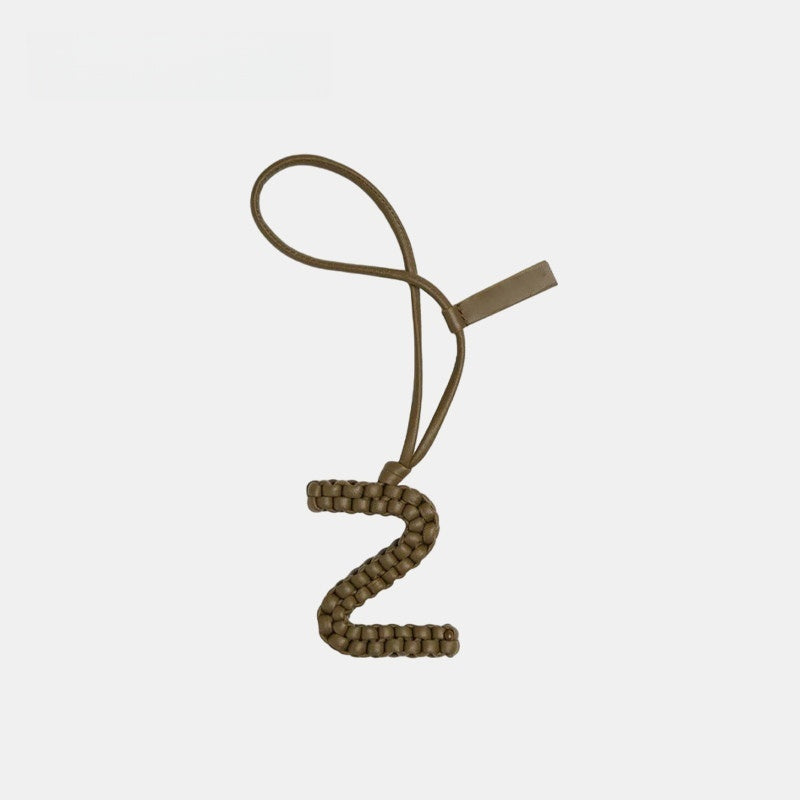 26 Letters Leather Bag Charm