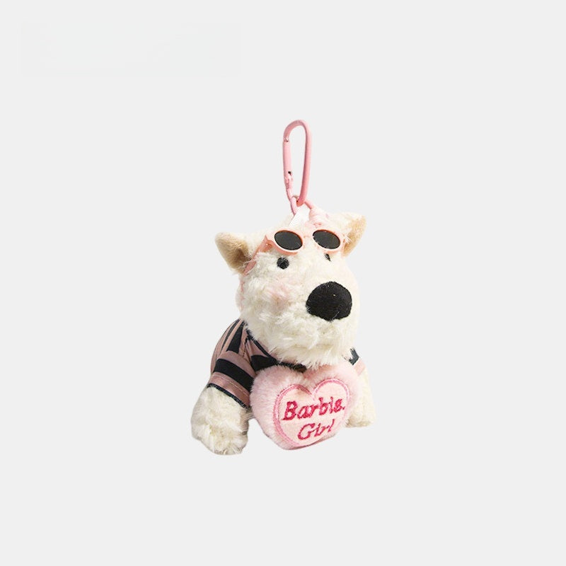 West Highland Fluffy Bag Charm