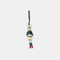 Crochet Flower Dress Doll Knotty Bag Charm