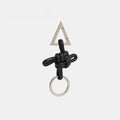 Chinese Knot Leather Bag Charm