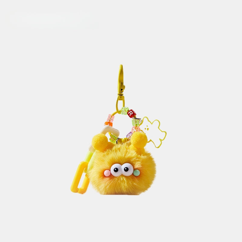 Schoolbag Coal Ball Fluffy Bag Charm