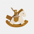 Rocking Horse Leather Bag Charm