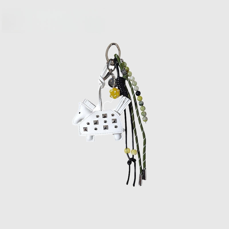 Pony Leather Bag Charm