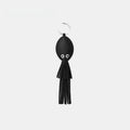Tassel-designed Squid Leather Bag Charm