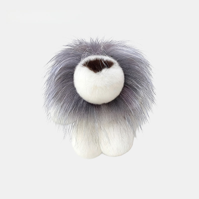 Little Lion Fluffy Bag Charm