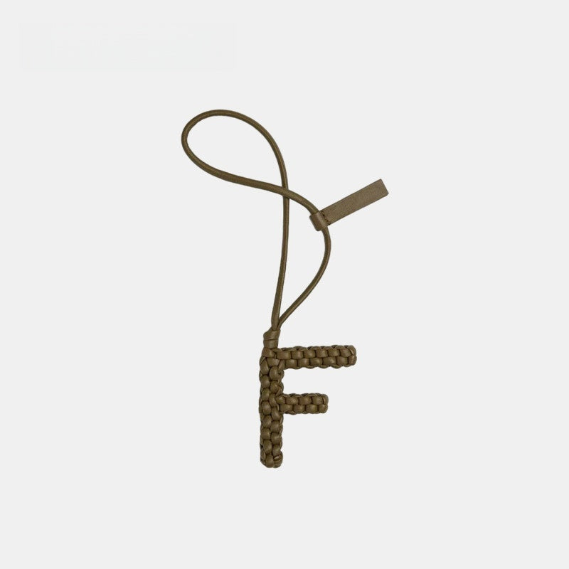 26 Letters Leather Bag Charm