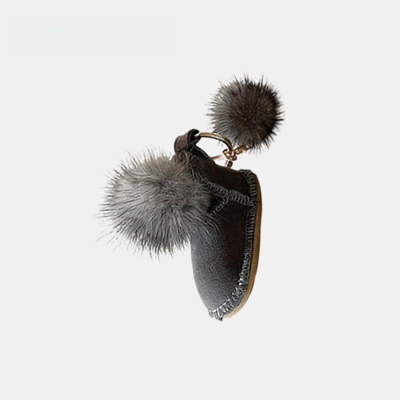 Boots Fluffy Bag Charm