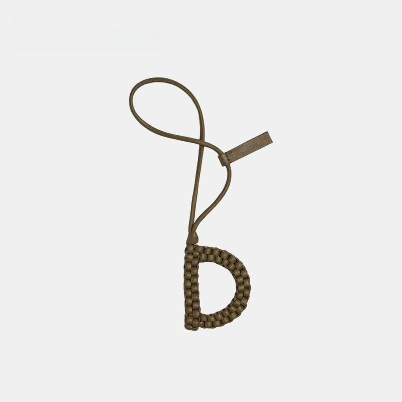 26 Letters Leather Bag Charm