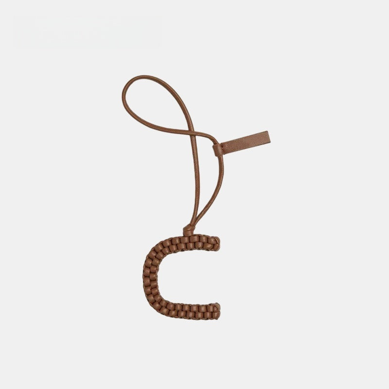 26 Letters Leather Bag Charm