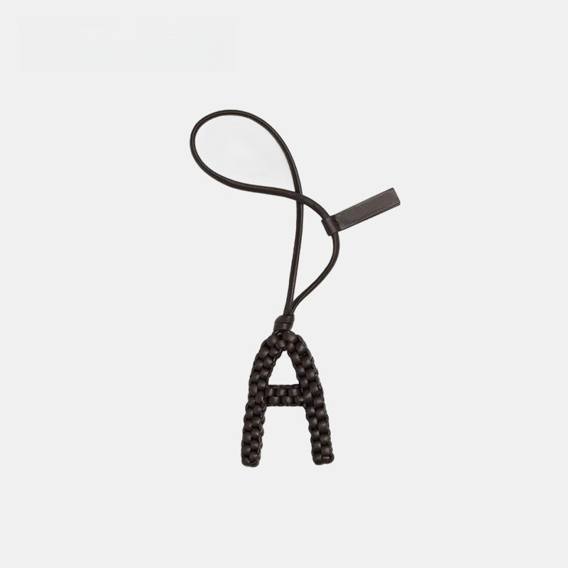 26 Letters Leather Bag Charm