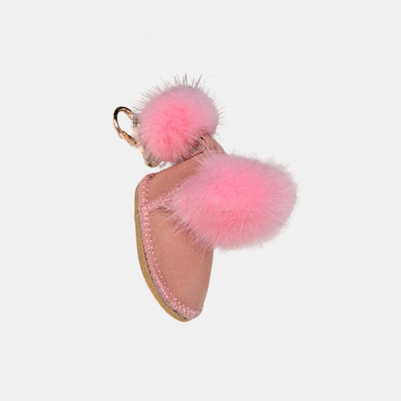 Boots Fluffy Bag Charm